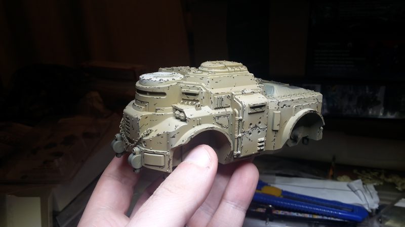 Goliath Rockgrinder - Battle damages 1