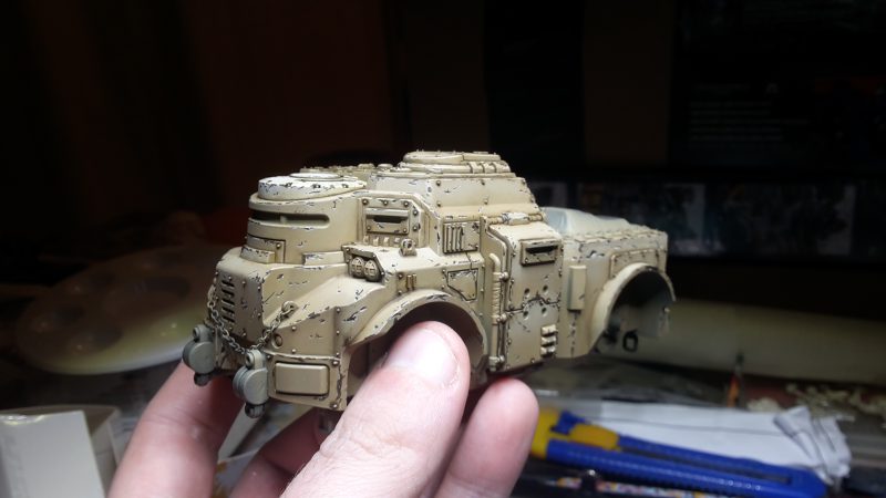 Goliath Rockgrinder - Battle damages 2