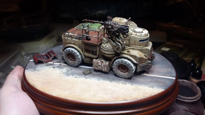 Goliath Rockgrinder - Assemblage armement