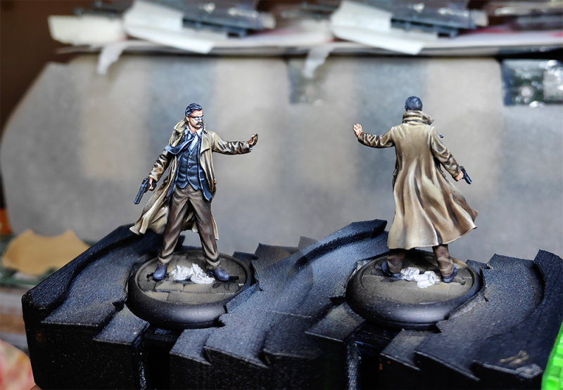 Batman Miniature Game : Commissaire Gordon